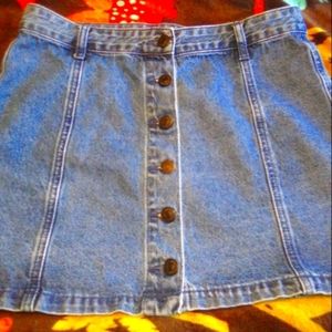 Forever 21 denim skirt